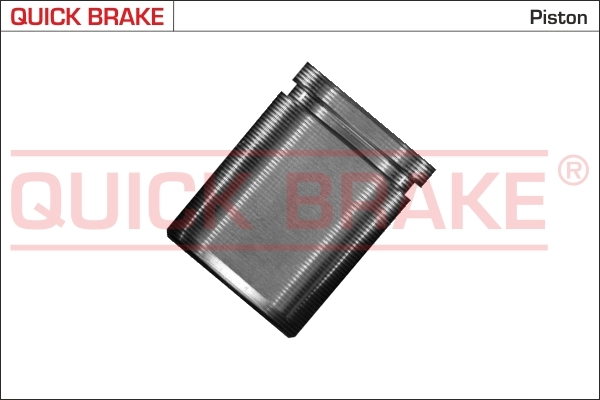 Piston, brake caliper